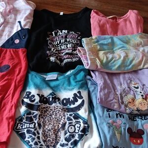 Bundle of girls assorted clothes